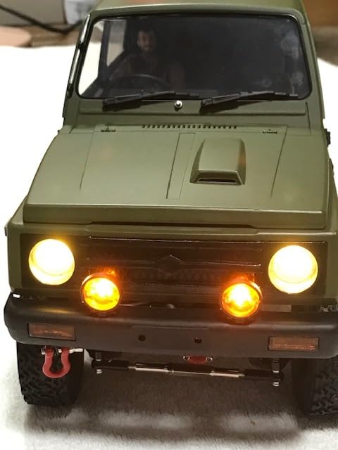 Amazon.co.jp: WPL C74 ジムニー用 LEDは4色 コネクター5本 : 車＆バイク