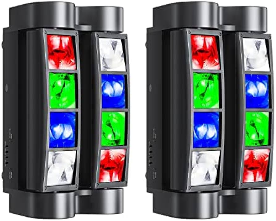 Amazon.co.jp: BETOPPER ムービングライト 8x3W RGBW LED ステージ
