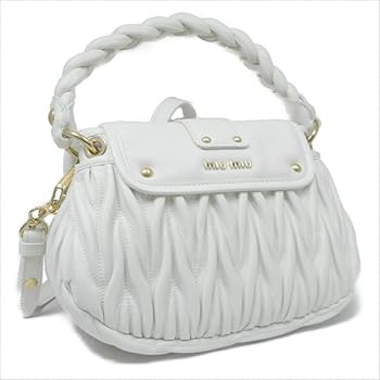 Amazon | MIUMIU ショルダーバッグ マテラッセレザー ハンドバッグ