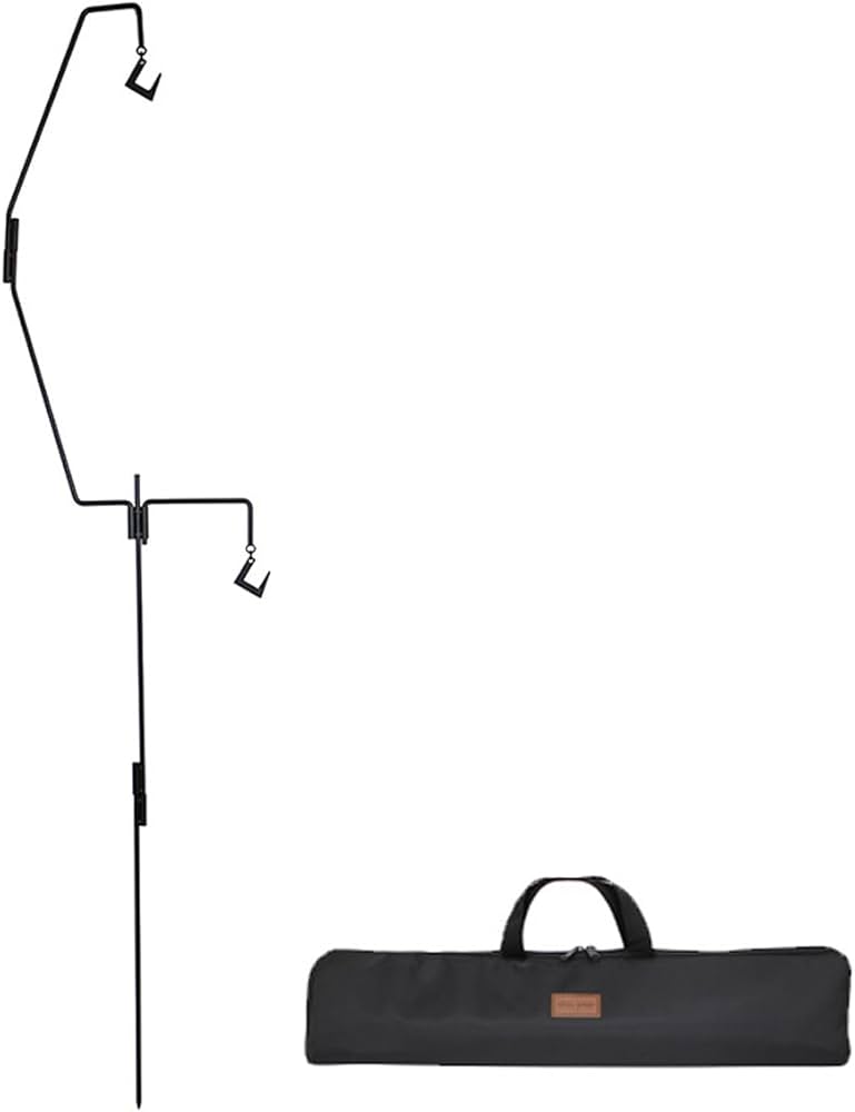 Coleman ×monroデニム風収納ケース付きランタン&ランタンスタンド