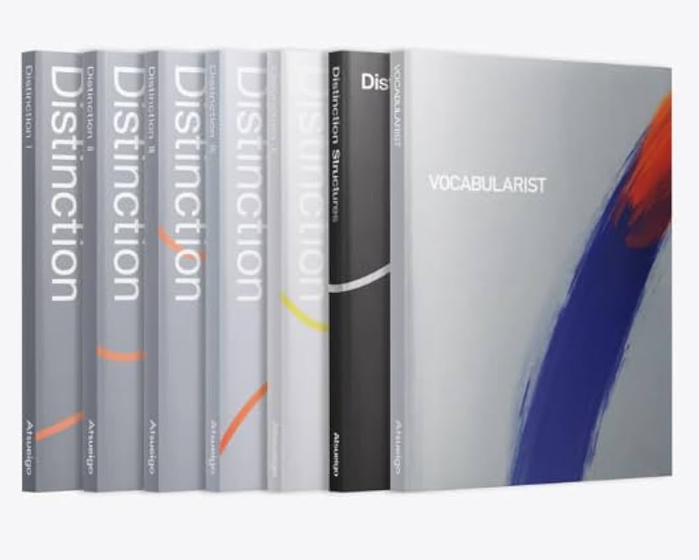 Distinction 6冊 + Vocabularist セット【オリジナルボールペン付き