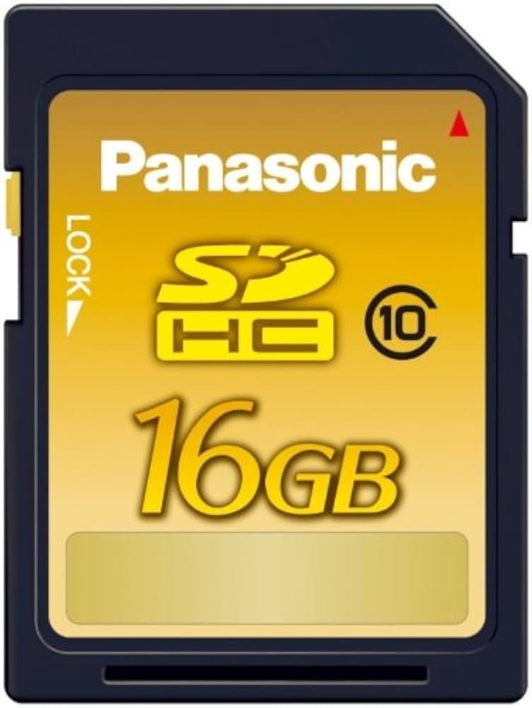 Amazon | パナソニック 16GB SDHCメモリーカード CLASS10 RP-SDWA16GJK
