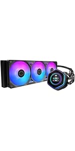 Amazon.co.jp: Cooler Master ML 360 Atmos II VRM Fan ARGB 簡易水冷