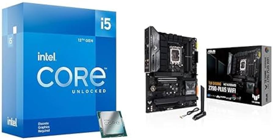 Amazon.com: Intel Core i5-12600KF Desktop Processor + ASUS TUF