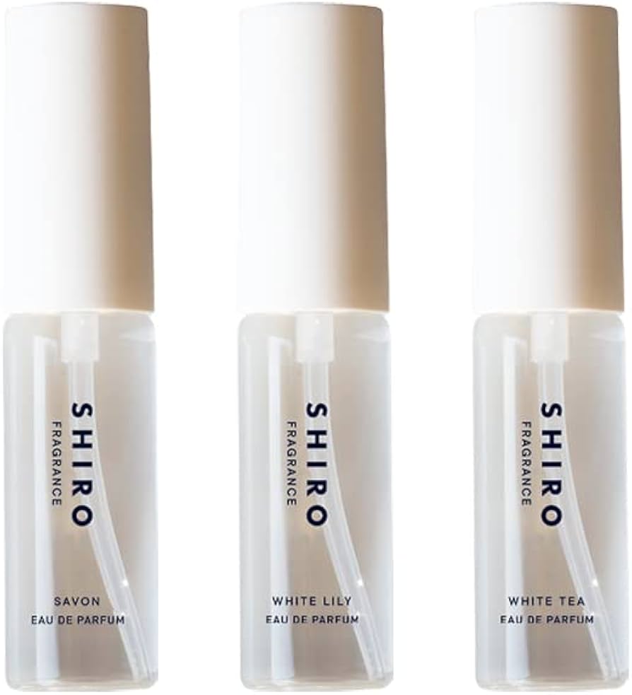 Amazon | SHIRO オードパルファンセット10mL×3本 ミニサイズ 香水