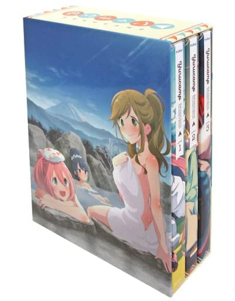 美品 ゆるキャン△ 2期 初回限定版Blu-ray 全3巻セット収容BOX付