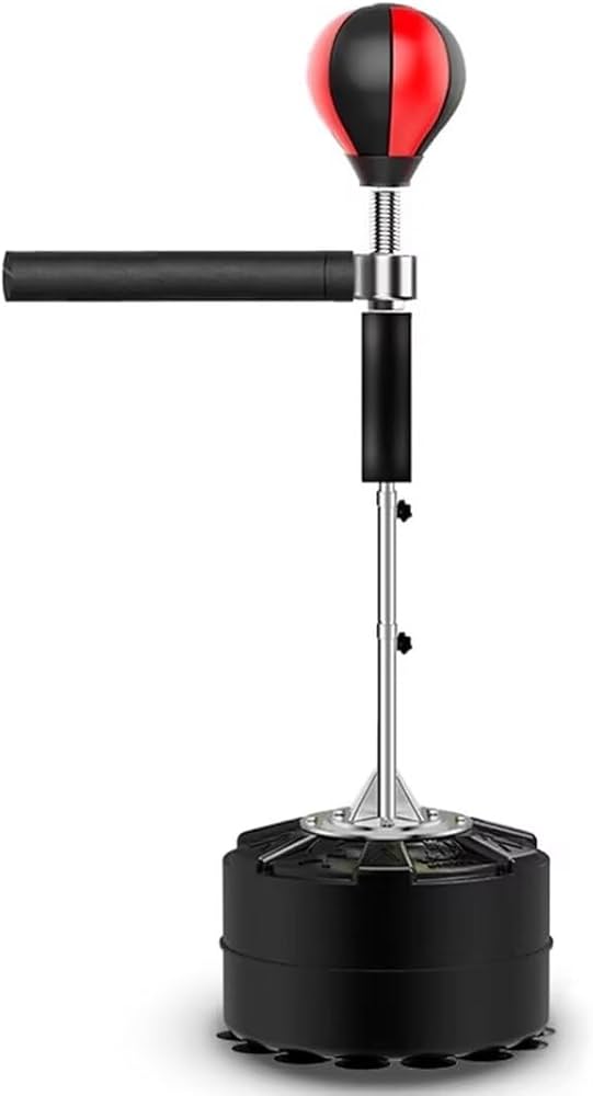 Amazon | 台座式パンチングバッグ、スピードボール付きボクシング