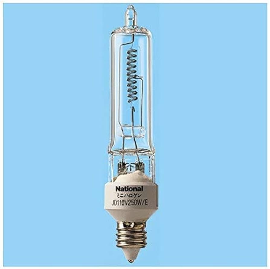 Amazon | ナショナル/パナソニック 250形ミニハロゲン電球(クリア)110V