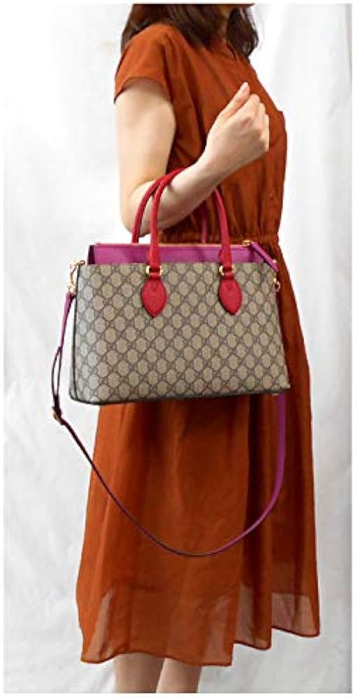 Amazon | [グッチ] GG スプリーム 2WAY スモールトートバッグ 2ウェイ