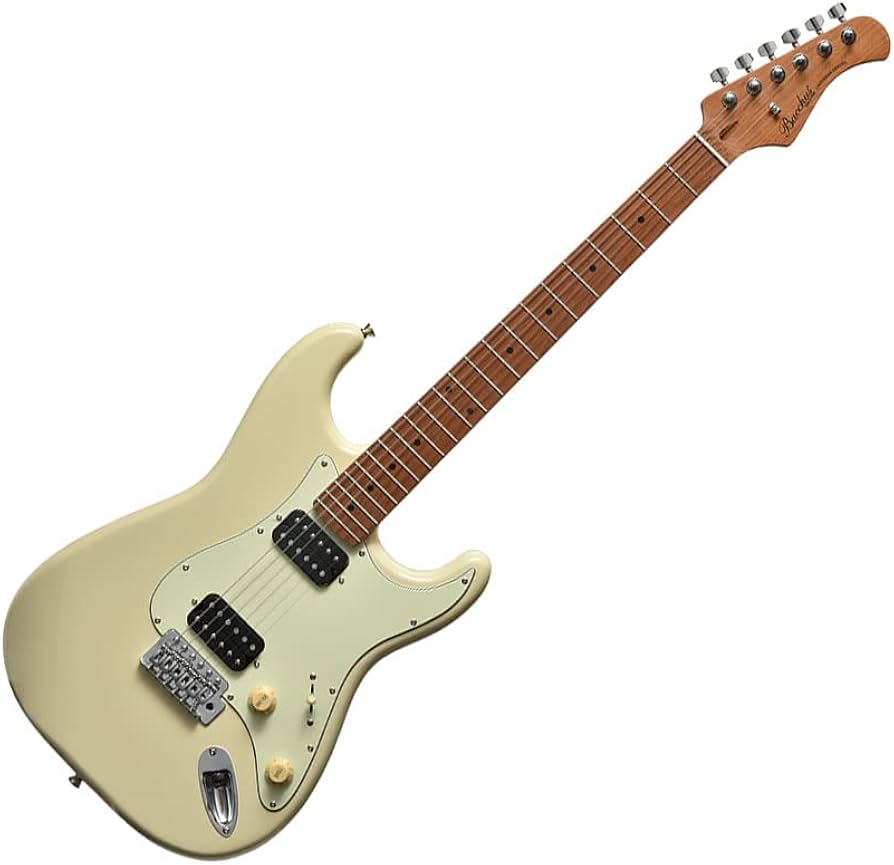 Amazon | Bacchus BST-3-RSM/M OWH エレキギター ストラトタイプ