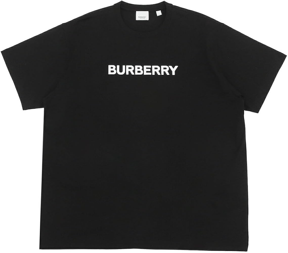 Amazon | [BURBERRY] [バーバリー] Tシャツ 半袖カットソー ブラック
