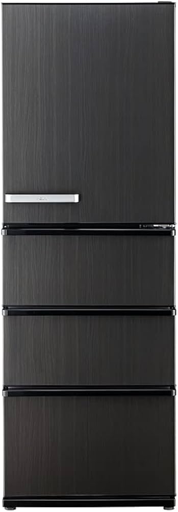 Amazon.co.jp: AQUAアクア 368L 4ドア冷蔵庫 AQR-V37K-K 右開き ウッド