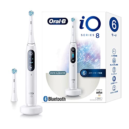 Amazon.co.jp: ブラウン 電動歯ブラシ オーラルB iO8 iOM82A10WT