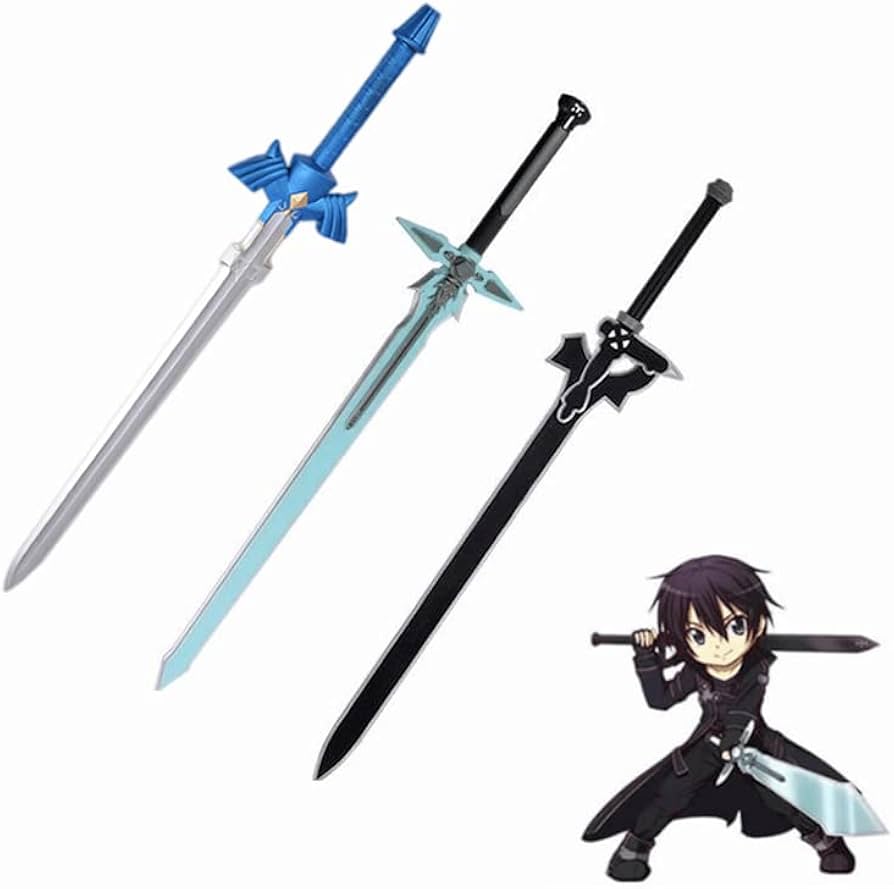 Amazon.co.jp: HLYU ソードアート・オンライン 桐ヶ谷和人 黒剣 白剣