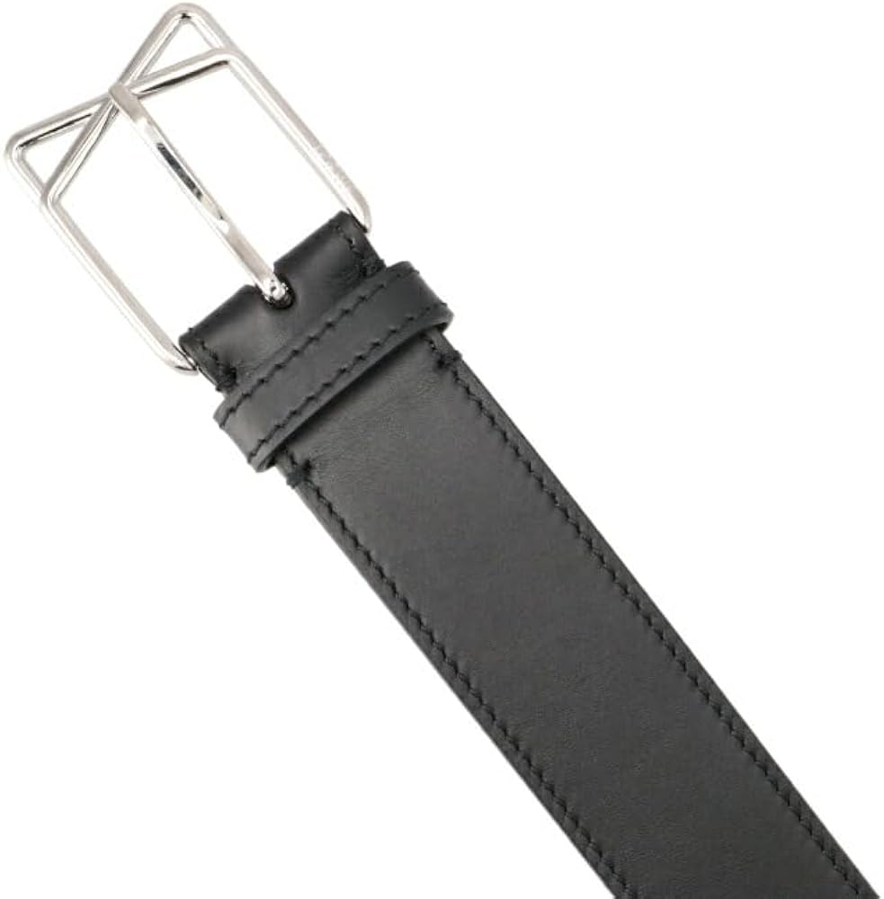 Amazon | [ロエベ] ベルト メンズ LAYERED CROSS BUCKLE BELT 3.5
