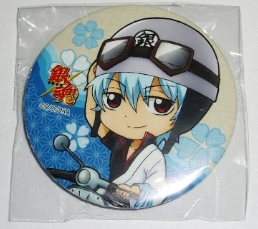 ジャンプフェスタ2015 銀魂 土方 近藤 缶バッジ アニプレックス 非売品