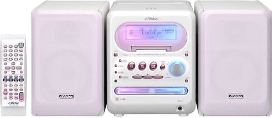 △ビクター❗レア物ハローキティーモデルCD ,MD ,カセットコンポ