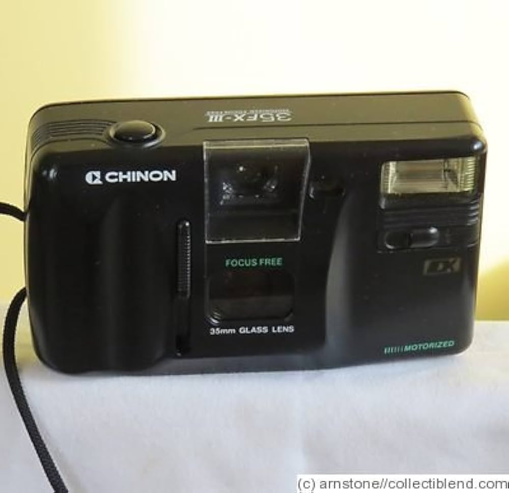 Amazon | Chinon Auto GL 電動フォーカス フリー 35mm フィルムカメラ