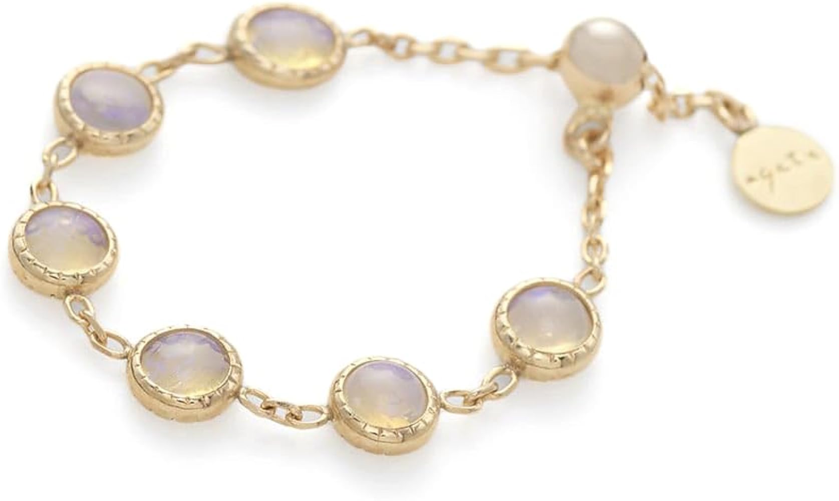 Amazon.co.jp: [アガット] agete Dreamy ゴールドK10 オパールチェーン