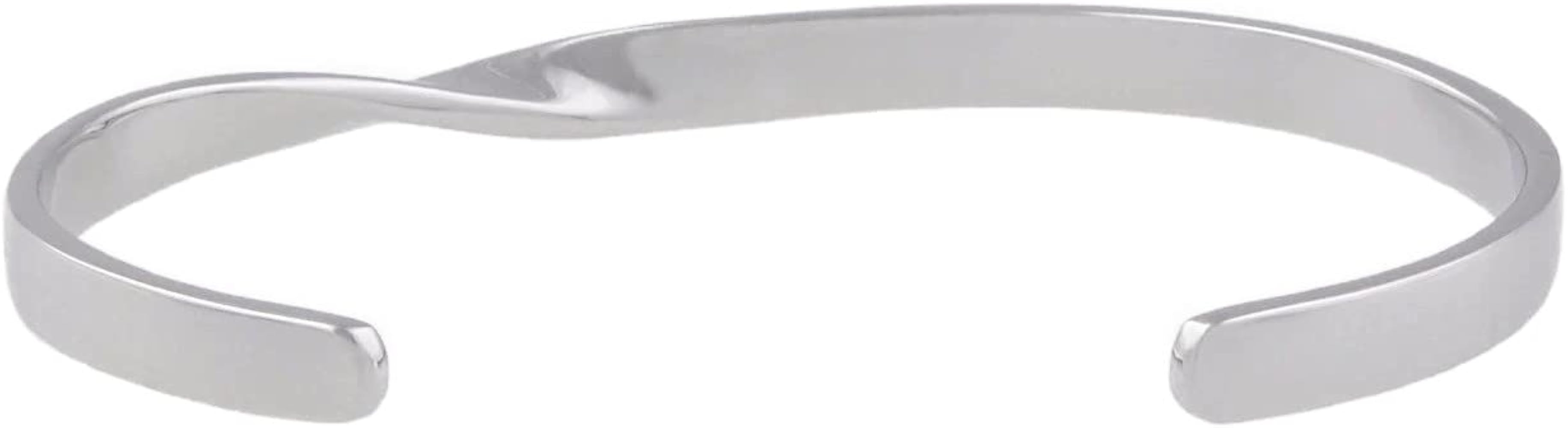 Amazon | [ポールスミス] ロゴツイスト バングル メンズ 日本製 純正