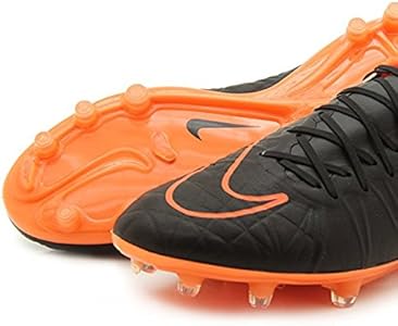 Nike Hypervenom Phinish LeatherI FG Soccer Cleat (Black, Total