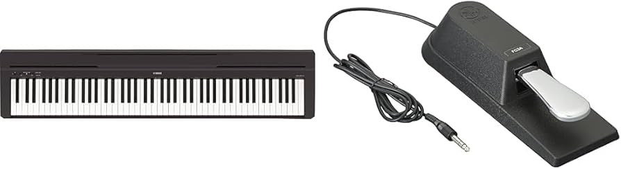 ヤマハ 新品未使用品 P-45B 88鍵盤 フットスイッチ、付属品全てあり Amazon