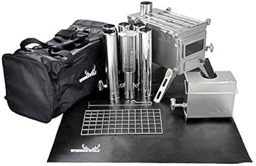 WINNERWELL 薪ストーブ M キャリーバッグ付きオプション多数