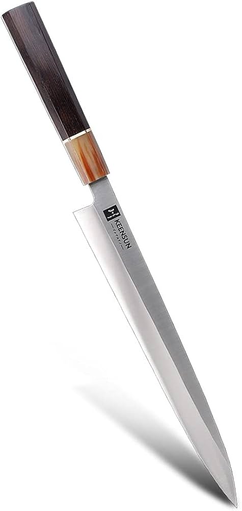Amazon | KEENSUN 包丁 正夫 柳刃包丁 刃渡り270mm ステンレス鋼 刺身