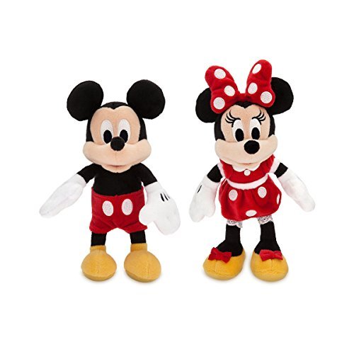 ミッキー ミニー ぬいぐるみ M Disney ミニークチュール アイラブ