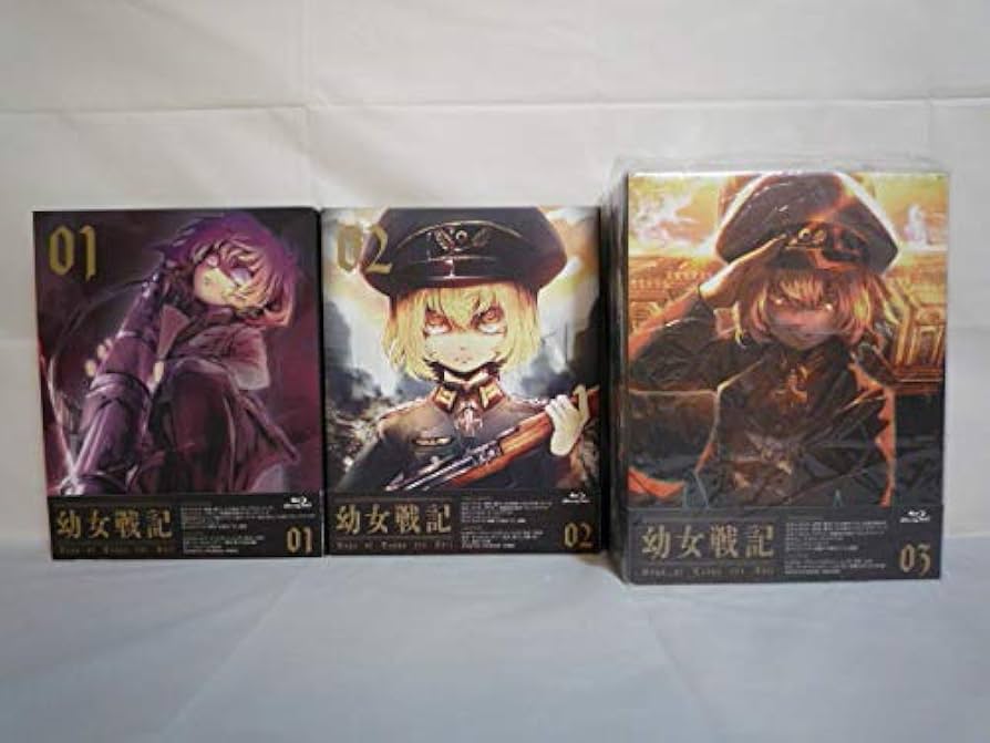 初回限定版】幼女戦記 Blu-ray 1〜3巻（全12話・全巻収容