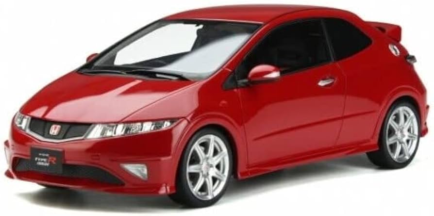 Amazon | オットー 1/18 ミニカー シビック タイプR ユーロ FN2 レッド