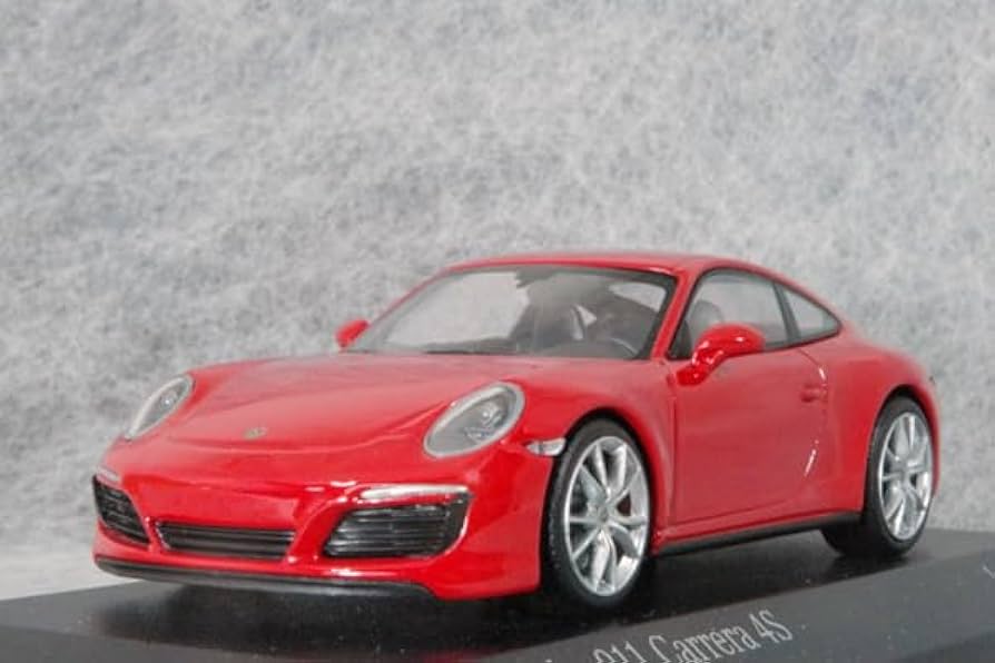 Amazon.co.jp: 1/43 ポルシェ 911 991 カレラ 4S / 2016 レッド
