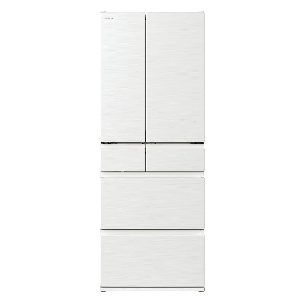 Amazon | 日立 冷蔵庫 617L R-HW62V W ピュアホワイト フレンチドア 幅