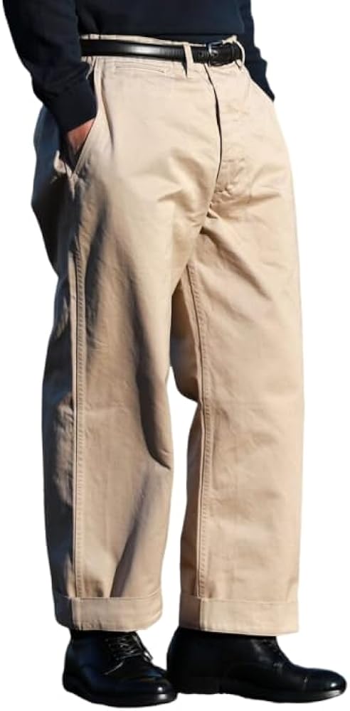 Amazon | [TCB ジーンズ] Stay Gold Chino / 41 Khaki ステイゴールド