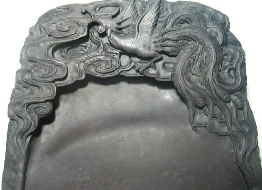 硯 彫刻入 龍 昭和レトロ 硯 彫刻入 龍 昭和レトロ 硯 彫刻入 龍 昭和