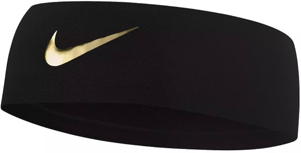 Amazon.co.jp: Nike Fury Gold Swoosh ヘッドバンド Dri-Fit/シリコン