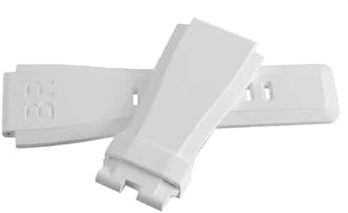 Bell & Ross Original 24mm x 24mm White Rubber Replacement Strap