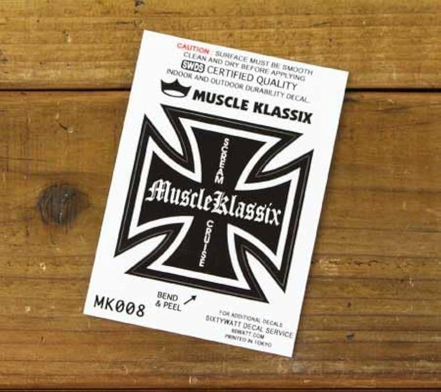 Amazon.co.jp: マッスルクラシックスステッカー MUSCLE KLASSIX series