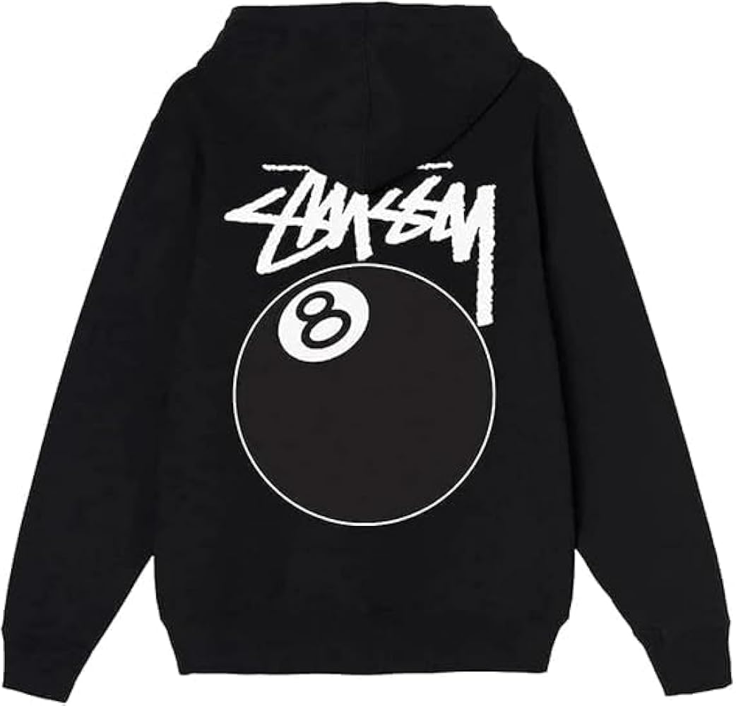 Amazon.co.jp: [ステューシー] 8 BALL ZIP HOODIE ジップアップ