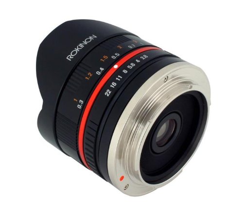 Amazon.co.jp: Samyang 8mm F2.8 UMC 魚眼II (ブラック) レンズ Fuji X