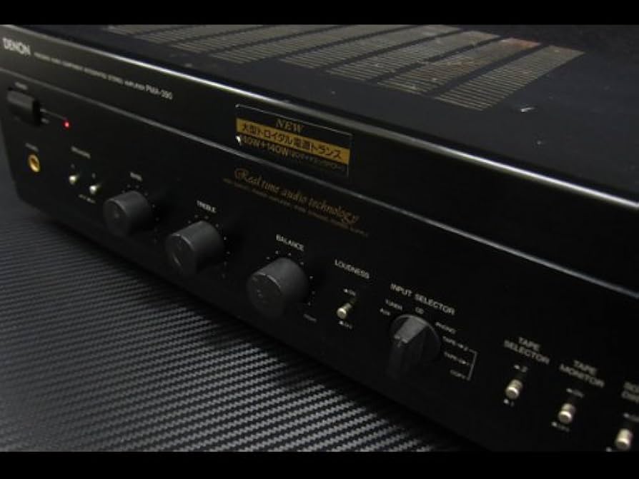 Amazon | DENON デノン プリメインアンプ PMA-390 | Denon