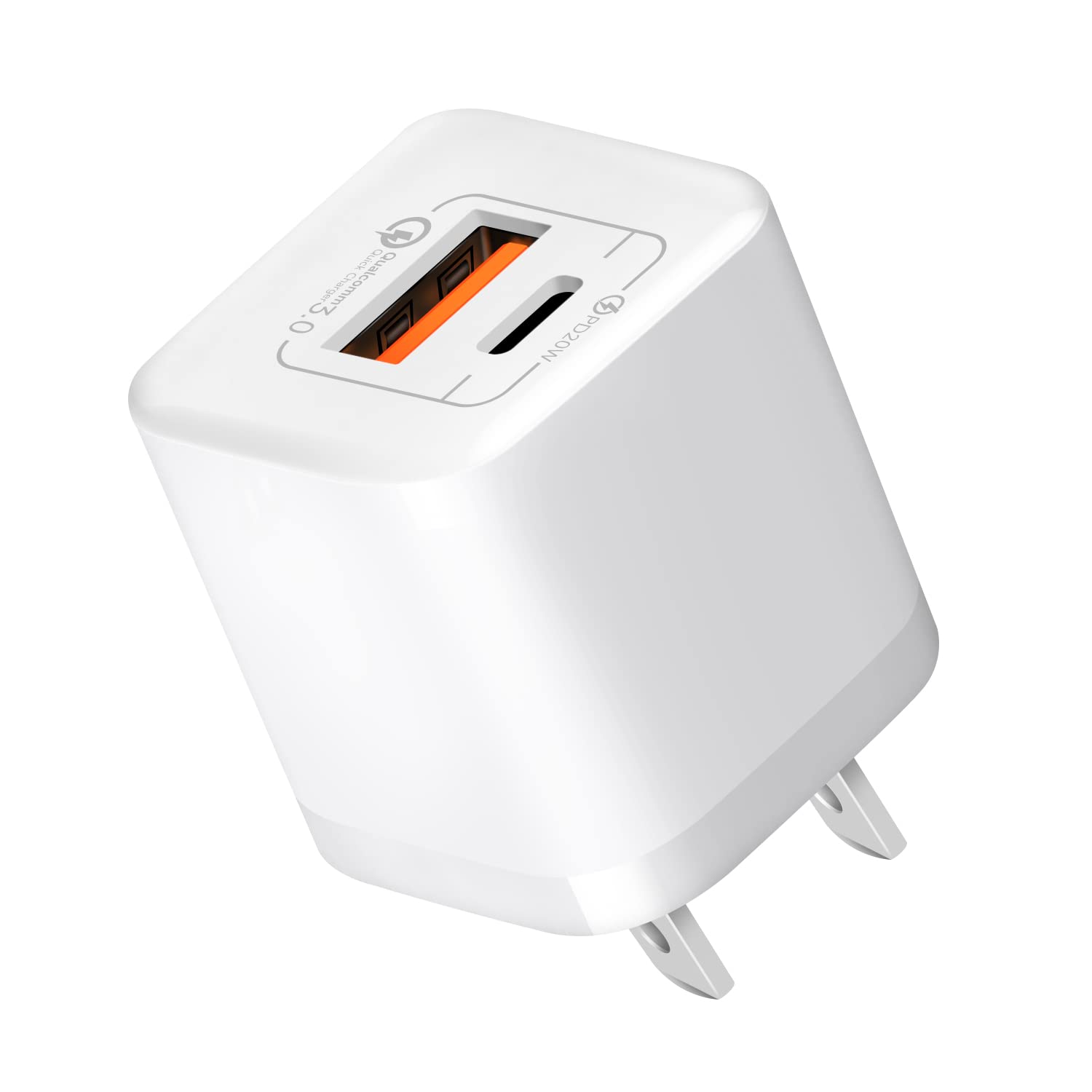 Amazon | iPhone14対応 PD充電器 20W 2ポートType-c 急速充電器【USB