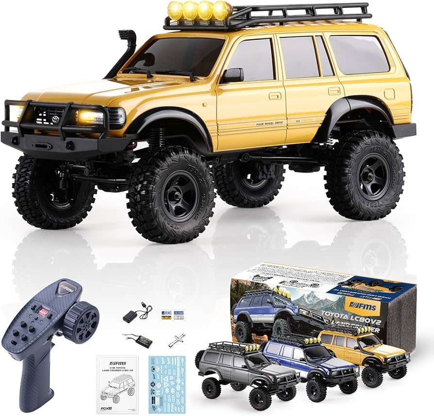 Amazon.co.jp: FMS 1/18スケールRCクローラー ホビーラジコン FCX18