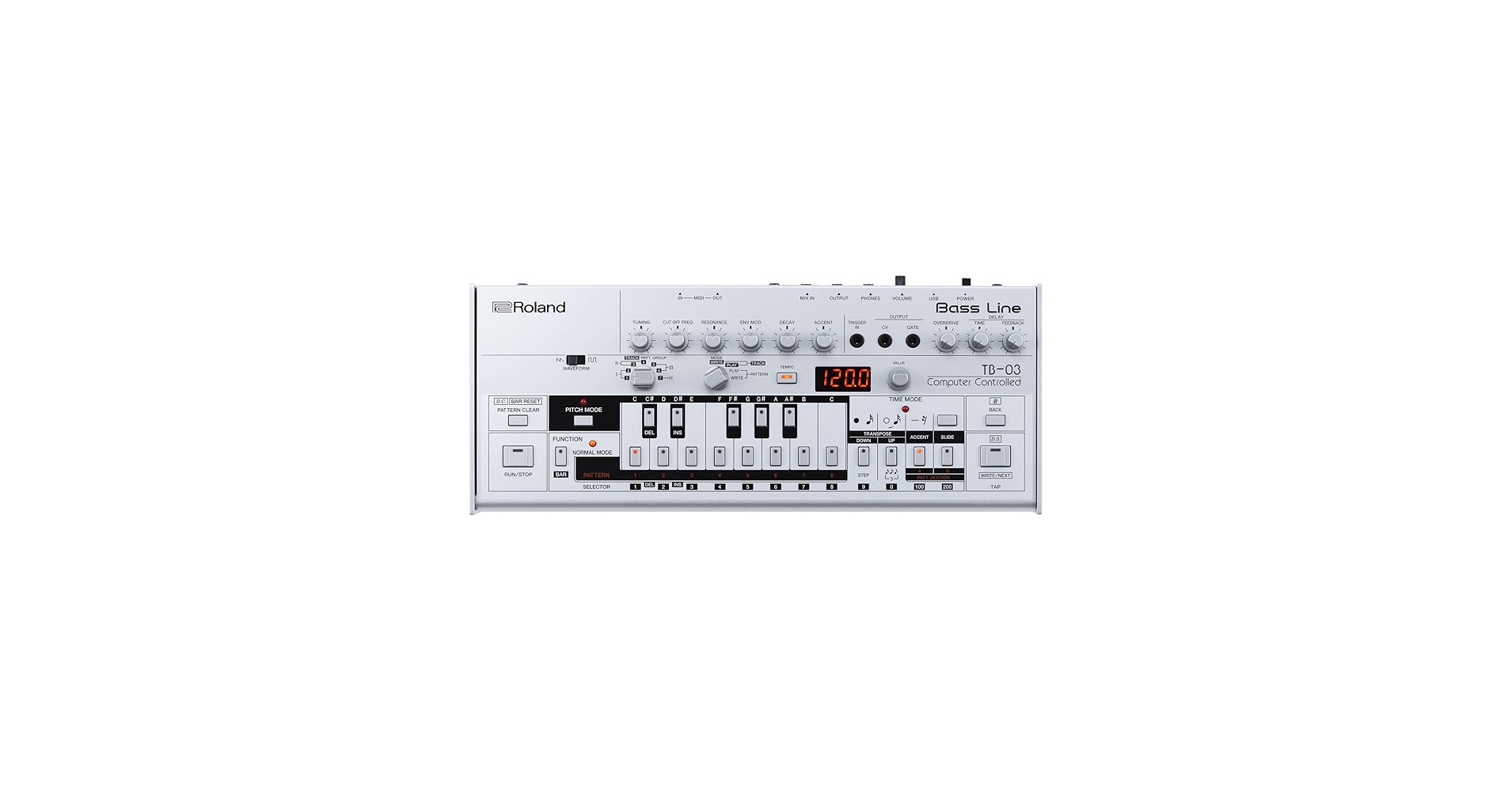 Amazon.com: Roland TB-03 Bass Line Boutique Synthesizer : Musical