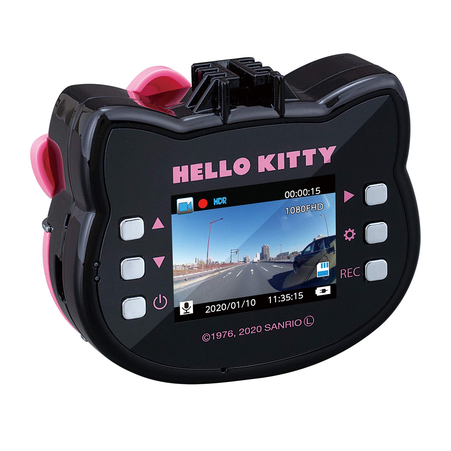 HELLO KITTY ドライブレコーダー KTR2000 ハローキティドラレコ
