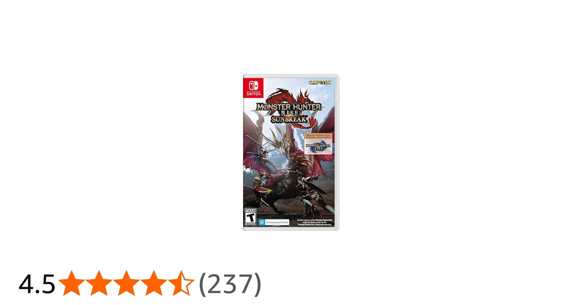 Amazon.co.jp: Monster Hunter Rise + Sunbreak Set（輸入版：北米