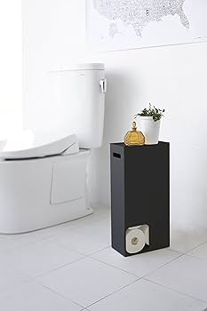 Amazon.co.jp: 山崎実業(Yamazaki) トイレットペーパー ストッカー