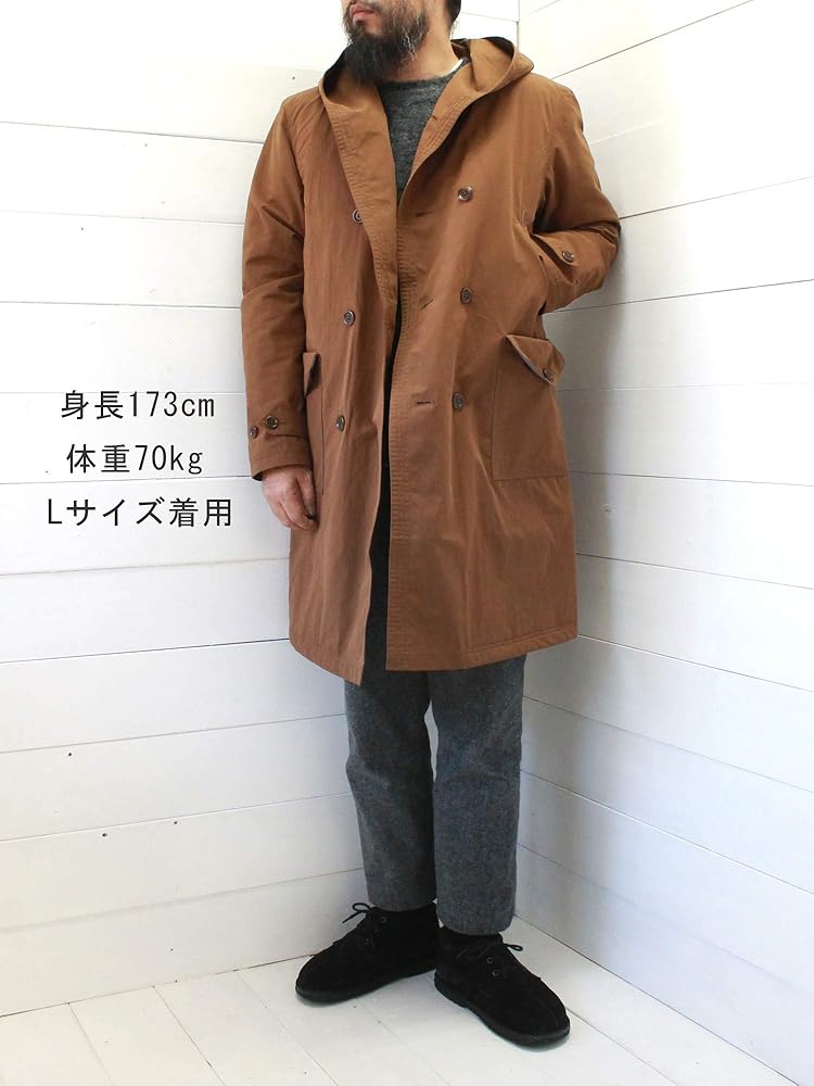 Amazon | (ジャックマン) Jackman アウター 黒 茶 スペクター コート