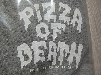 Amazon.co.jp: PIZZA OF DEATH PIZZA ZIP HOODIE GRAY XXL