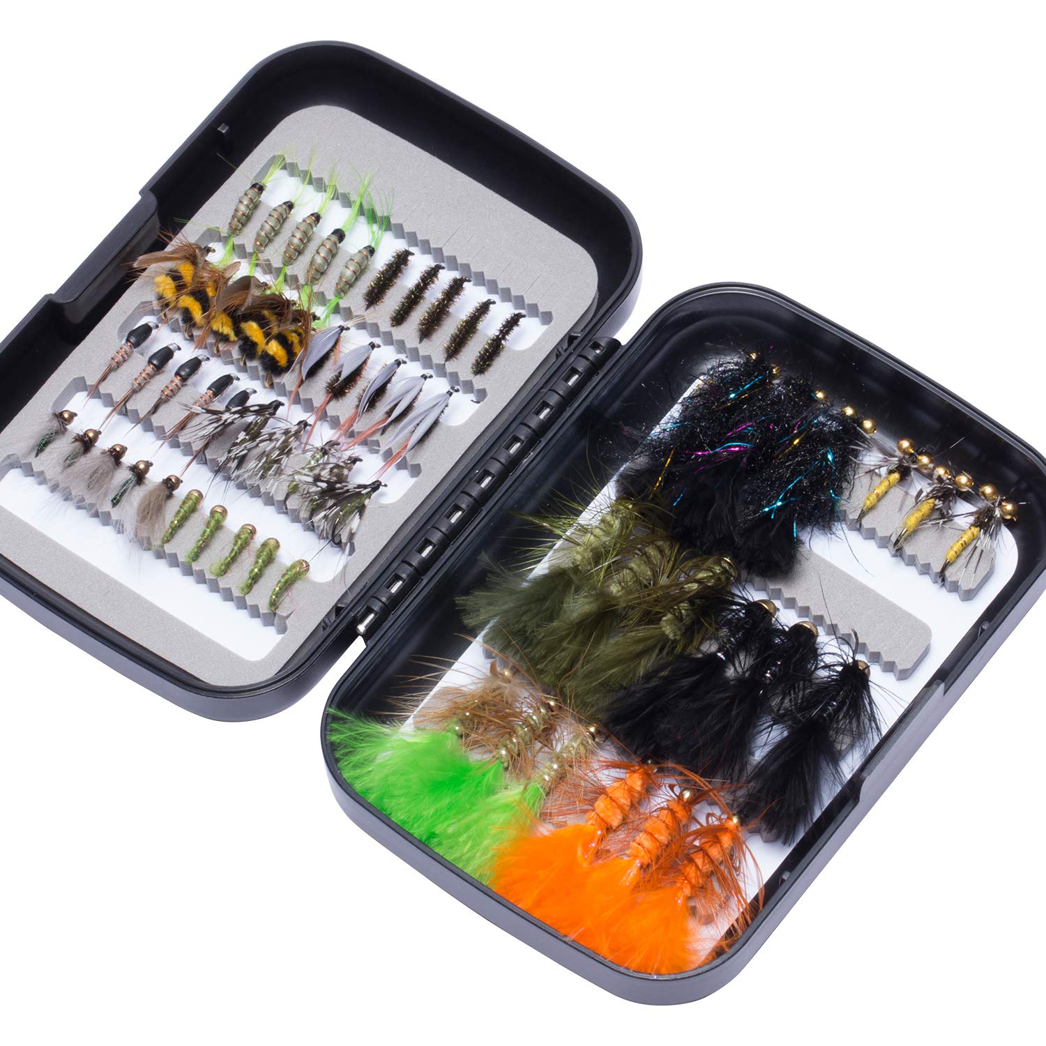 Amazon.co.jp: Bassdash フライフィッシング用フライキット フライ